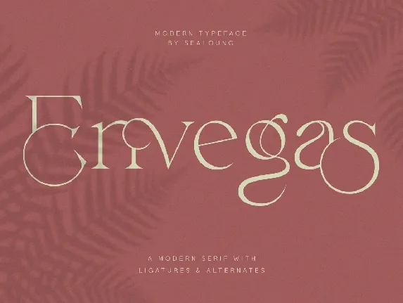 Envegas font