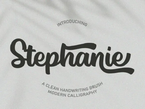 Stephanie Script font