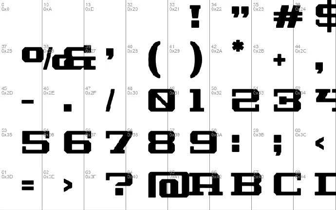 Huggo font