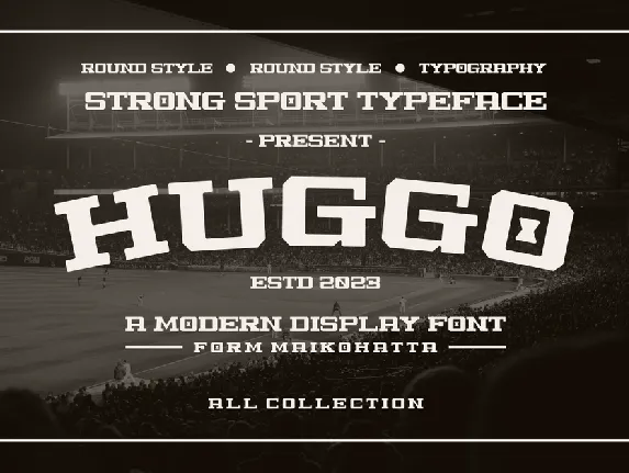 Huggo font