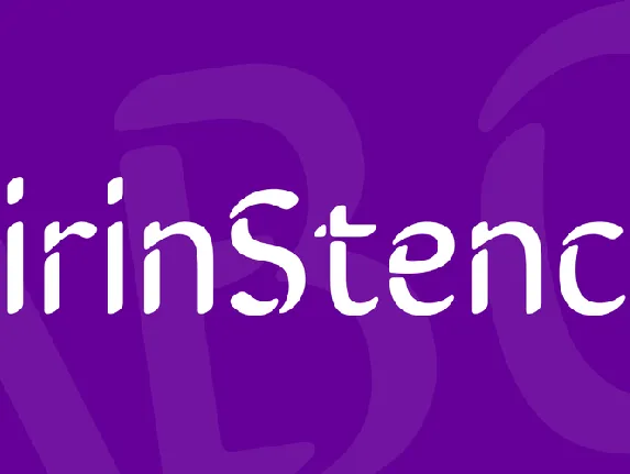 SirinStencil font