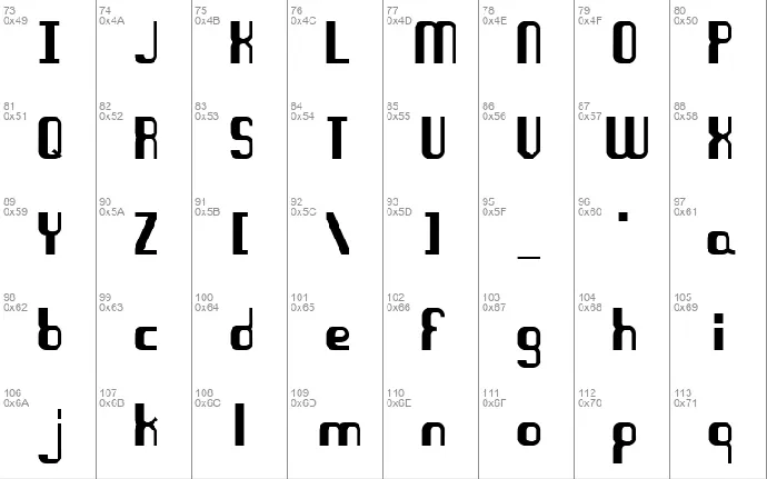 Quandary BRK font