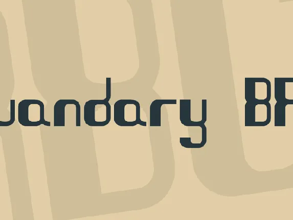 Quandary BRK font