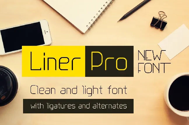 Liner Pro font