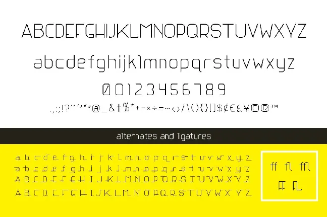 Liner Pro font