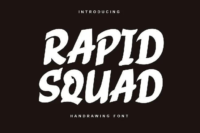 Rapid Squad font