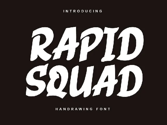 Rapid Squad font