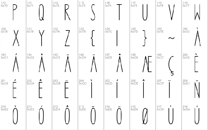 Green Hostel font