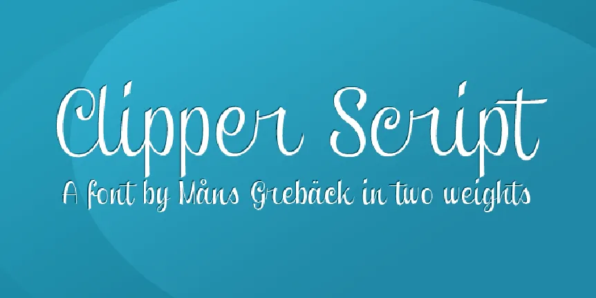 Clipper Script (Personal Use) font