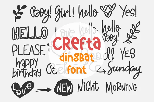 Crefta font