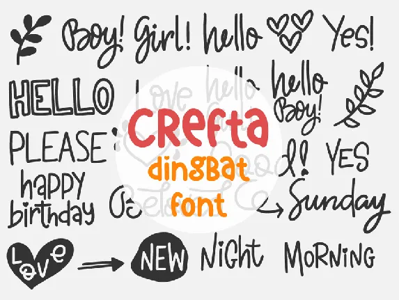 Crefta font