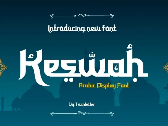 Keswah font