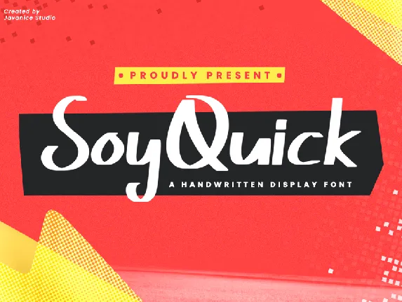 SoyQuick font