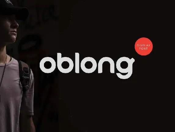 Oblong font