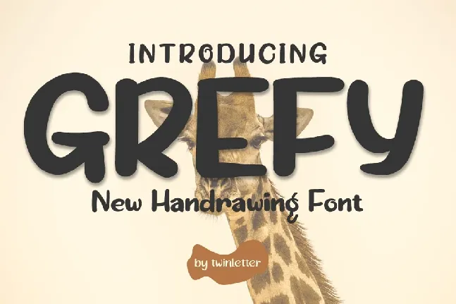 Grefy Display font