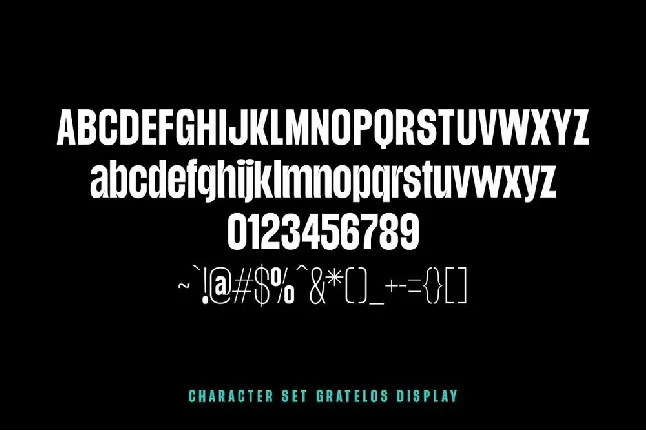 Gratelos font