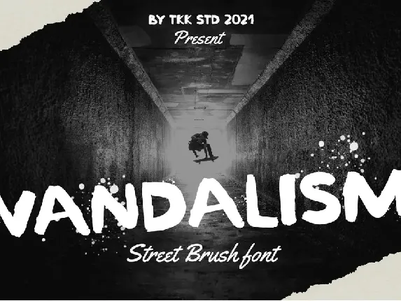 Vandalism font