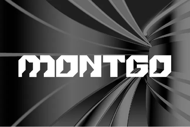 MONTGO font