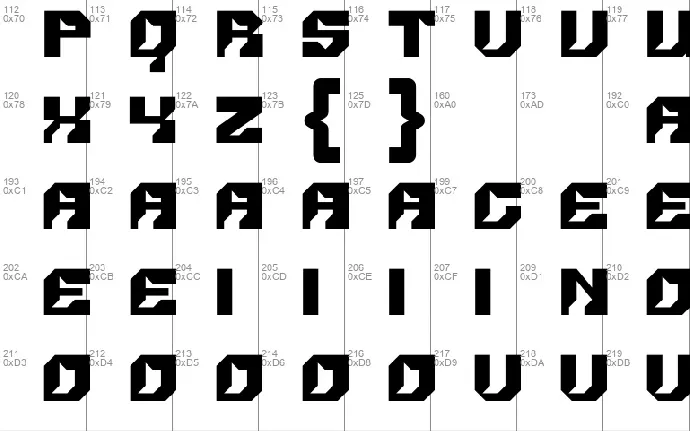 MONTGO font