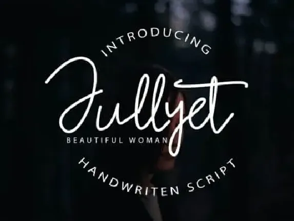 Jullyet Handwritten font