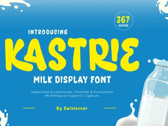 Kastrie font