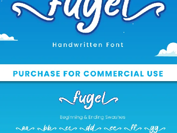 Fugel - Personal Use font