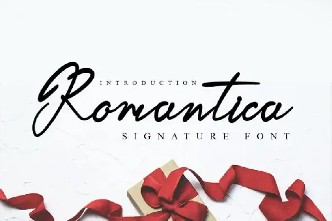 Romantica Script font