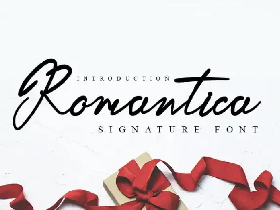 Romantica Script font