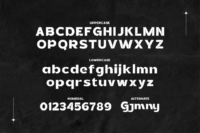 Boachers font