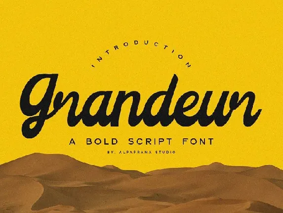 Grandeur font