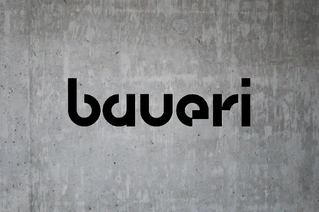 Baueri font