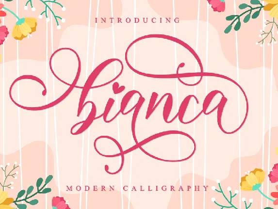 Bianca font