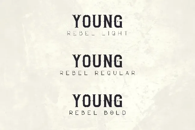 Rebel font