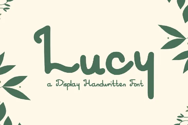 Lucy font