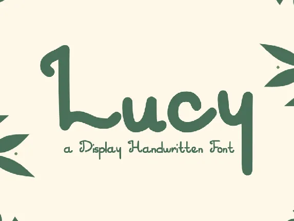 Lucy font