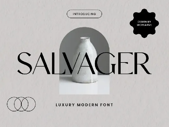 SALVAGER font