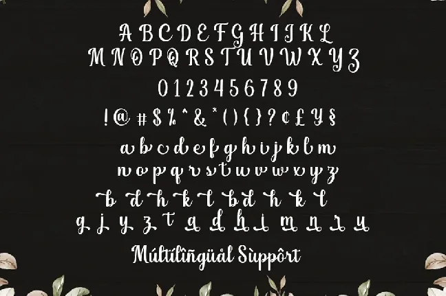 Donalia font