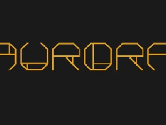 aurora font