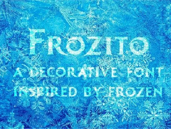 Frozito font