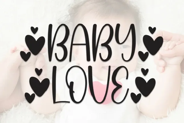 Baby Love Display font