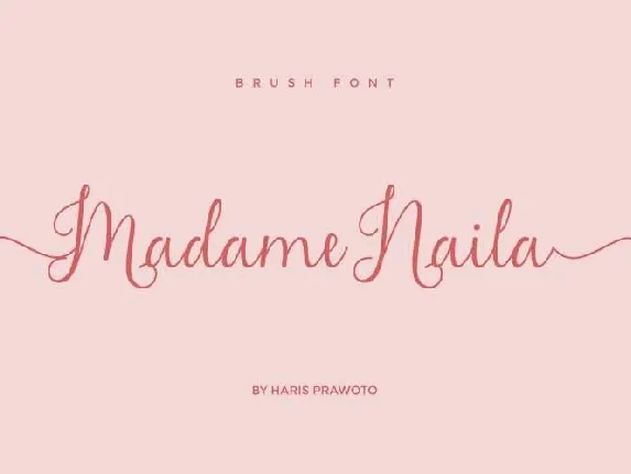 Madame Naila font