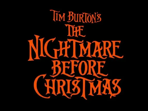 Burton’s Nightmare font