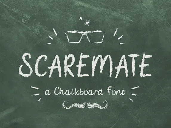 Scaremate Free Trial font