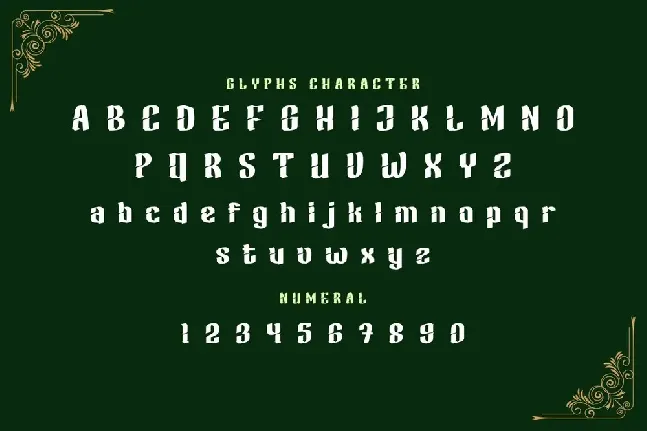 KINURE font