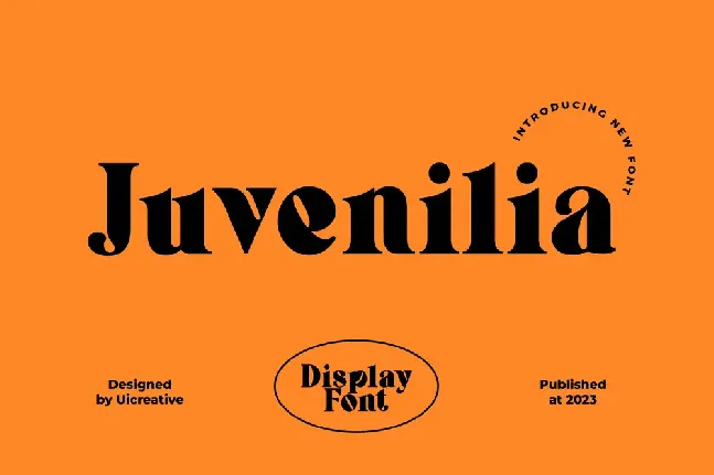 Juvenilia font