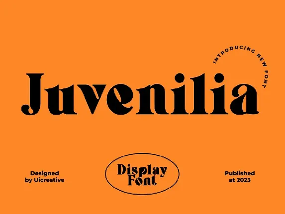 Juvenilia font