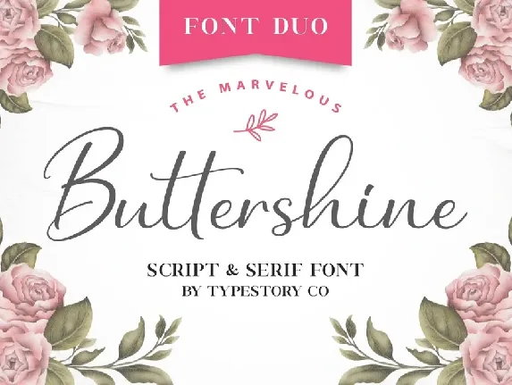 Buttershine font