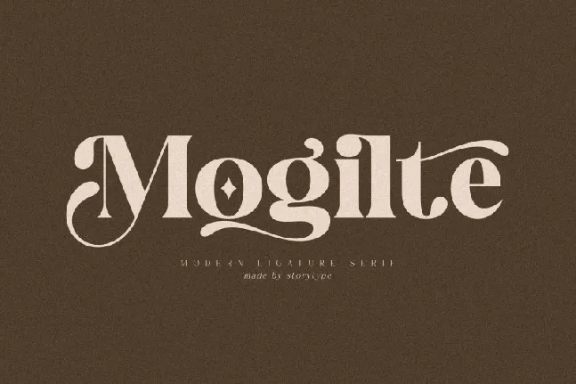 Mogilte font