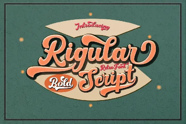 Rigular Script font