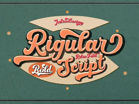 Rigular Script font